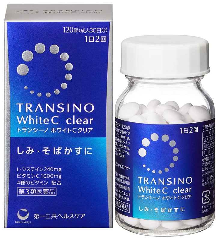 Transino White C Clear 120 Viên