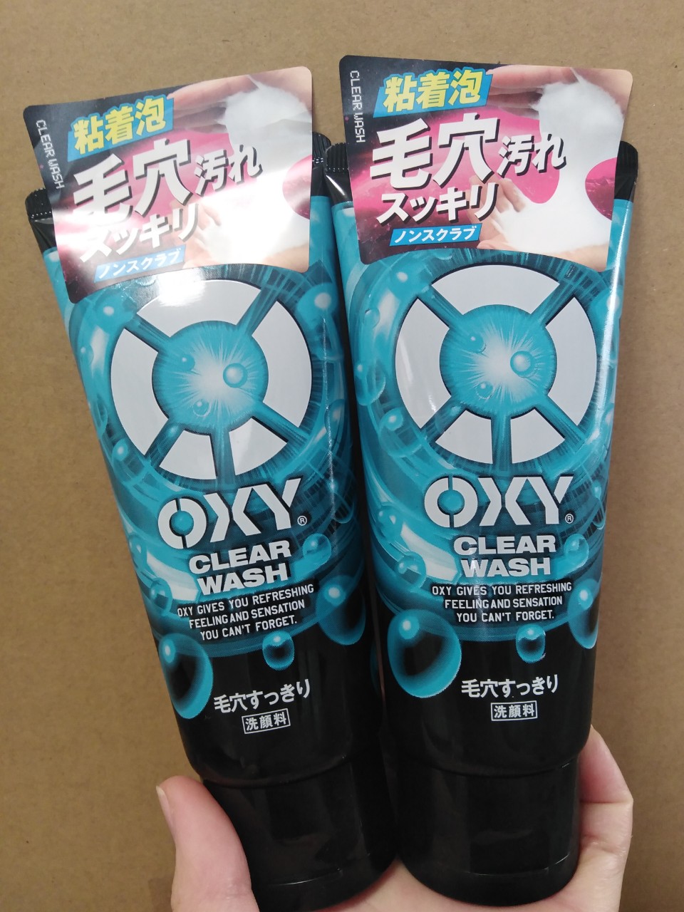 Sữa Rửa Mặt Oxy Màu Xanh 130g