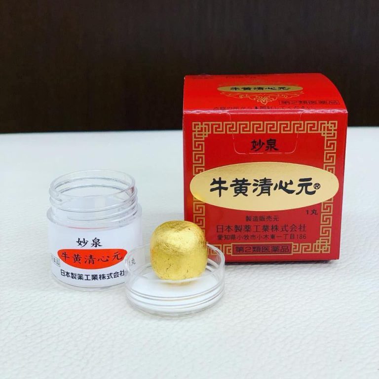 Viên Ngăn Ngừa Đột Quỵ An Cung Ngưu Hoàn Nhật Bản