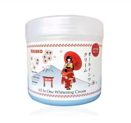 Kem Ủ Trắng Hasuko Cô Gái Nhật Bản 300g