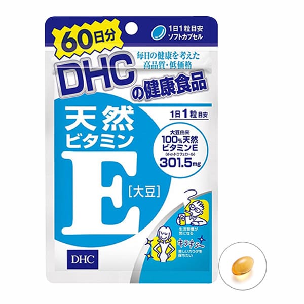 Viên Uống Bổ Sung Vitamin E 60 Ngày