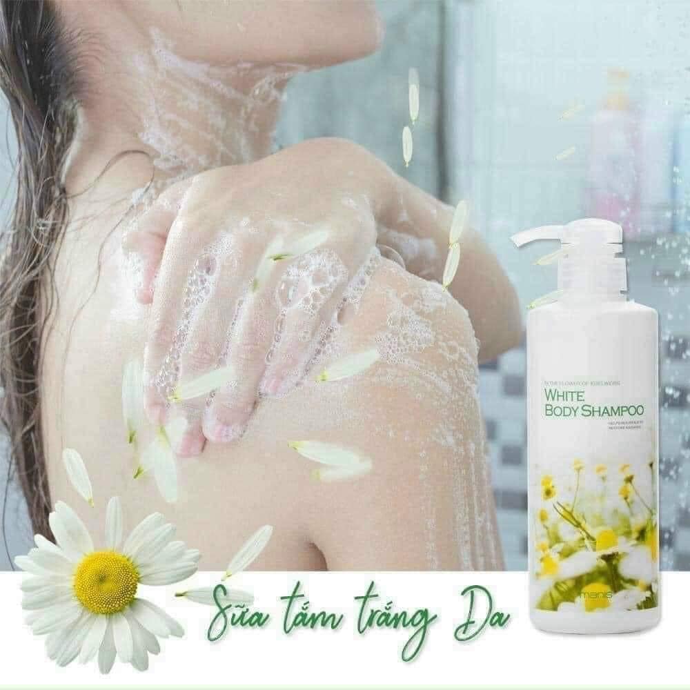 Sữa Tắm Trắng Manis White Body Shampoo Hương Hoa Cúc