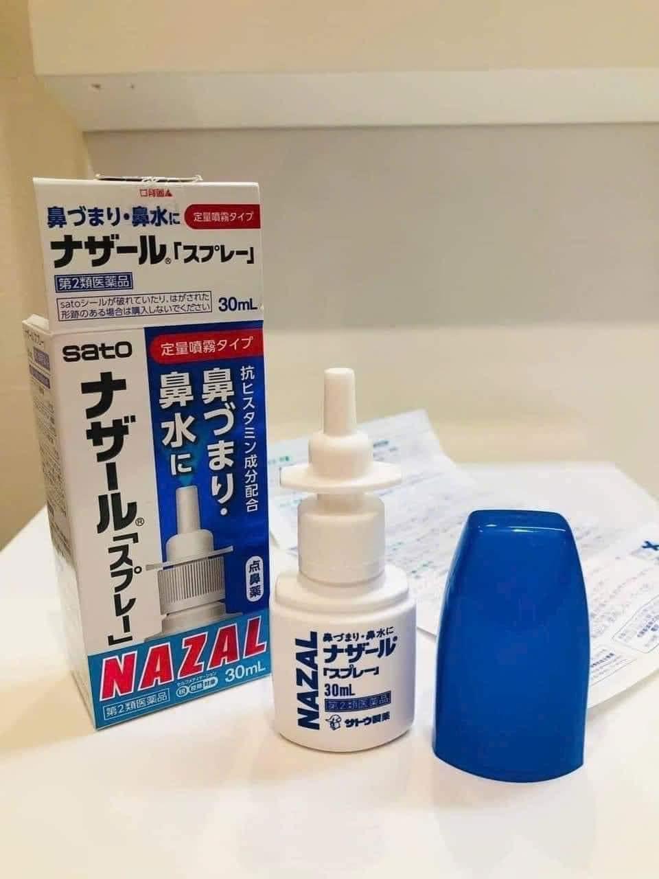 THUỐC XỊT XOANG NAZAL NHẬT BẢN 30ml